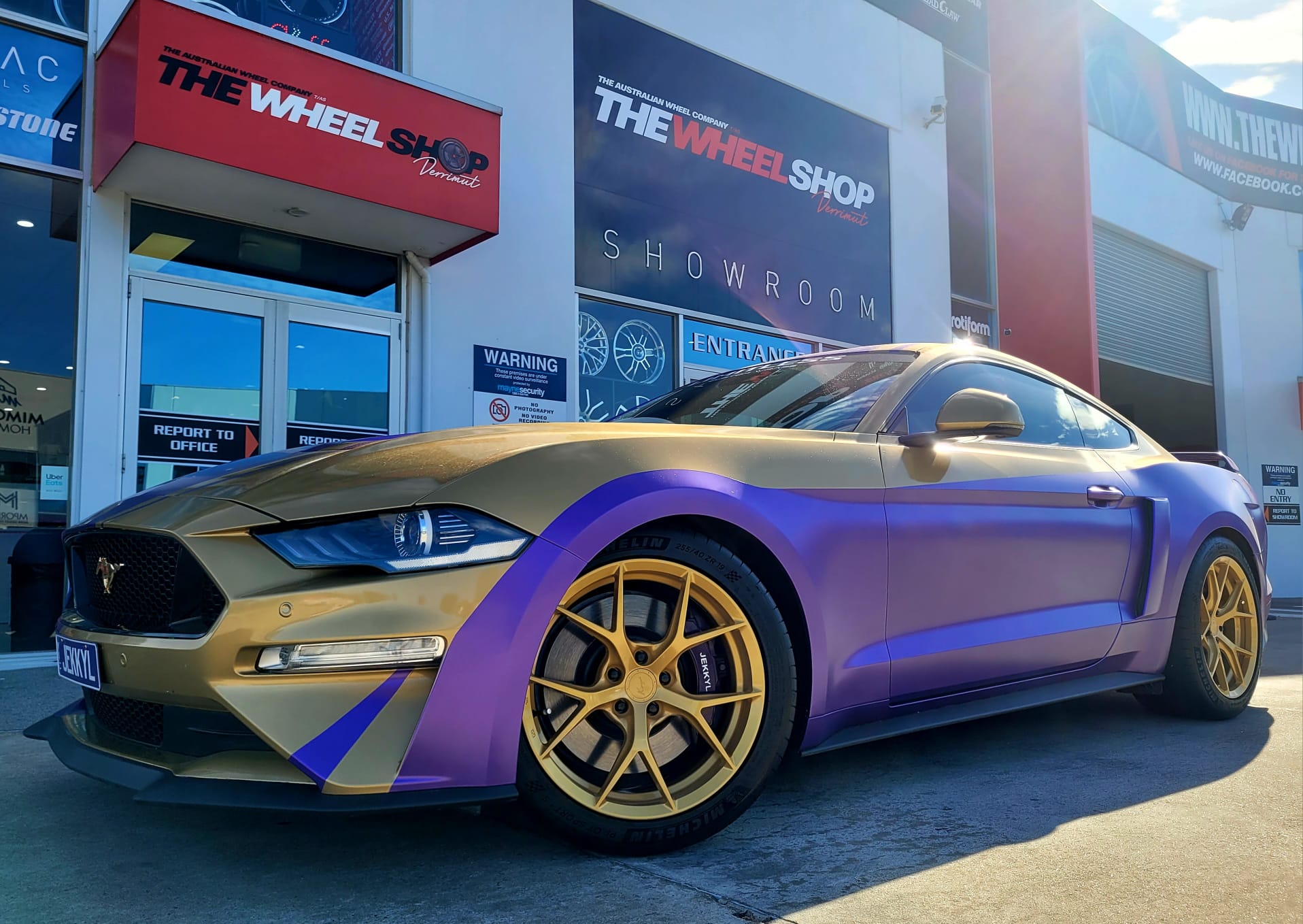 FORD MUSTANG WITH KOYA WHEELS |  | FORD